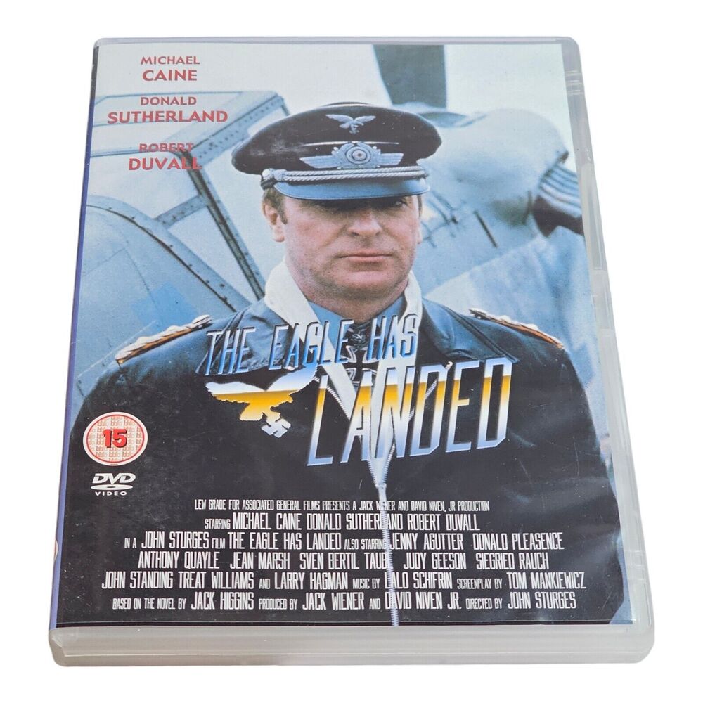 The Eagle Has Landed DVD UK Import Michael Caine Donald Sutherland Robert Duvall